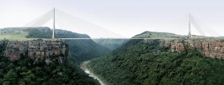 Construction accident at Msikaba Bridge site Construction accident at Msikaba Bridge site